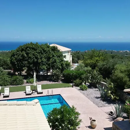 Villa Hestia - Seaview Serenity Villa With Private Pool By Villa Mana Gers Kypseli Exterior photo